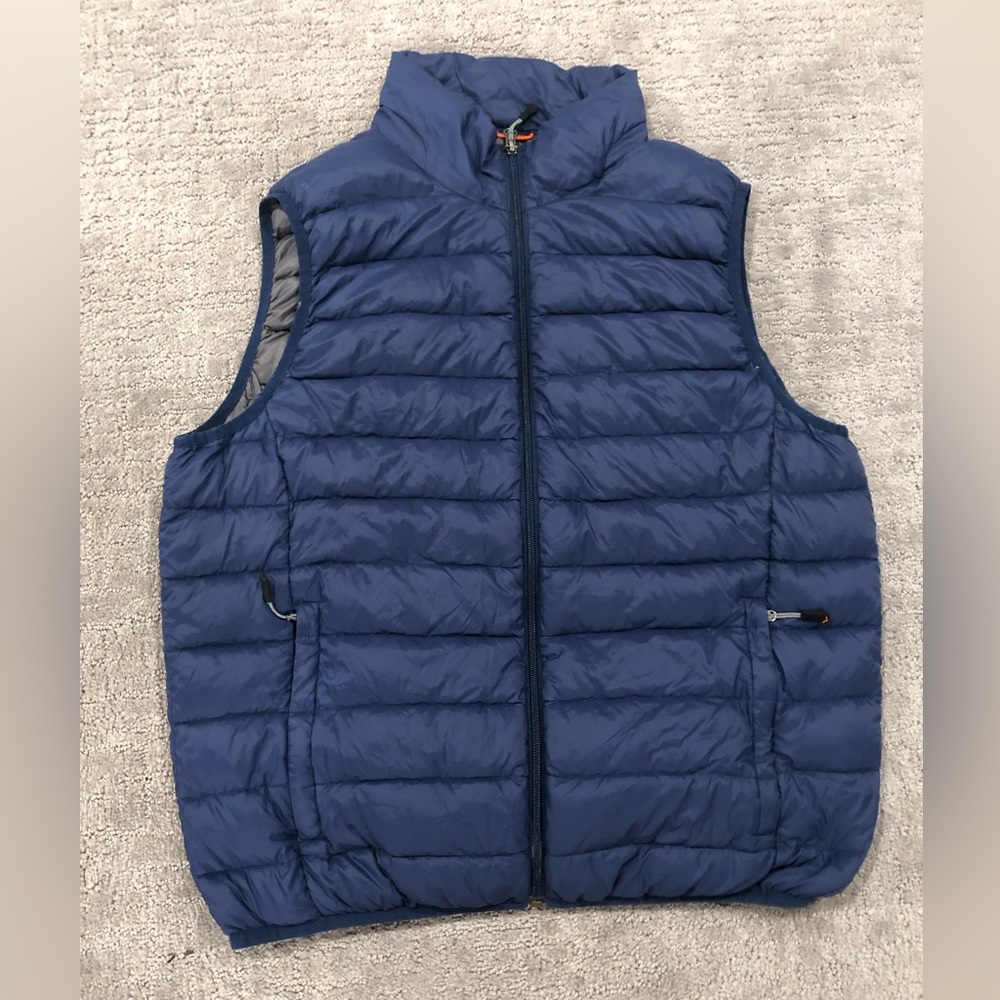 Blue Puffer Coat Men’s Medium
